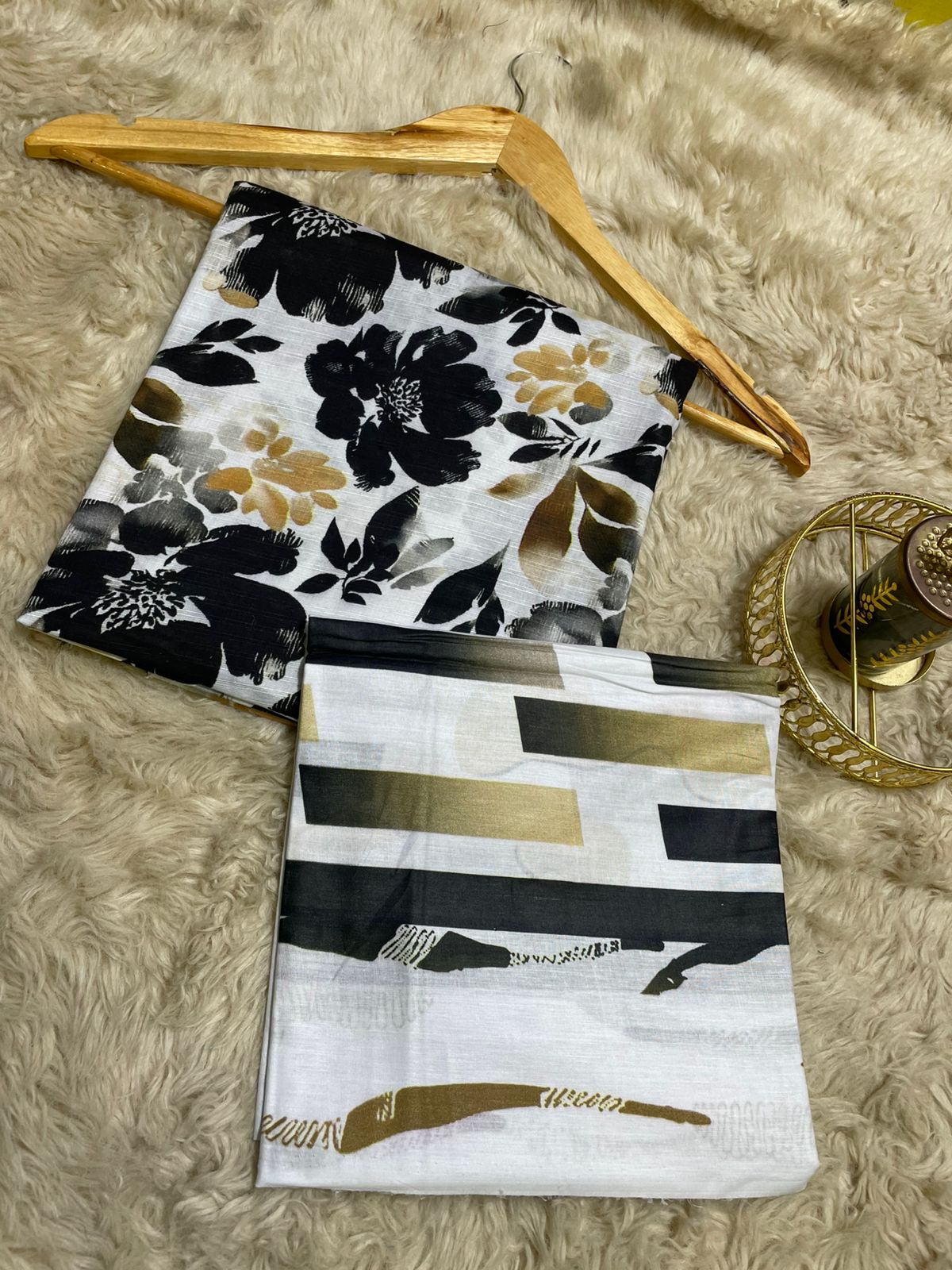 Baroque Printed Lawn Three Piece (Unstitched)