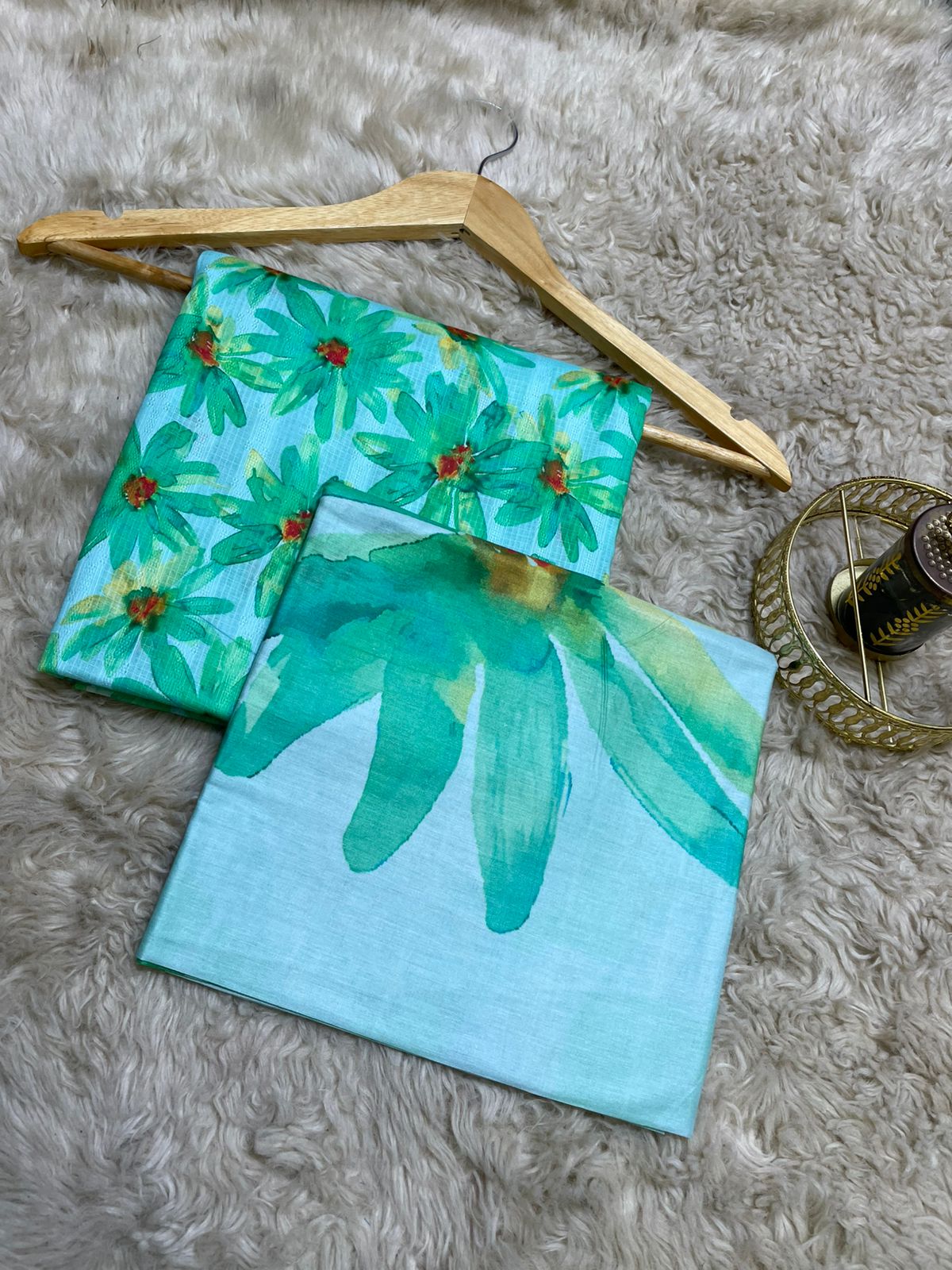 Baroque Printed Lawn Three Piece (Unstitched)