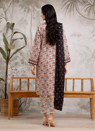 Sapphire Printed Lawn Three piece (unstitched)