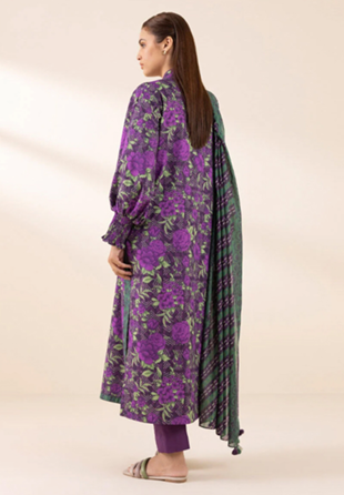 Sapphire Printed Lawn Three piece (unstitched)