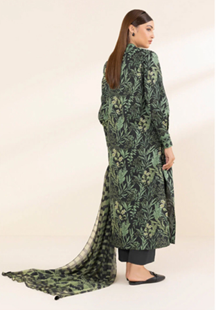 Sapphire Printed Lawn Three piece (unstitched)