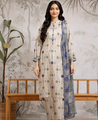 Sapphire Printed Lawn Three piece (unstitched)
