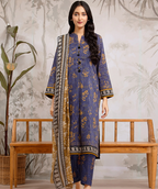 Sapphire Printed Lawn Three piece (unstitched)