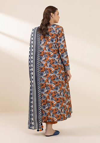 Sapphire Printed Lawn Three piece (unstitched)