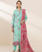 Sapphire Printed Lawn Three piece (unstitched)