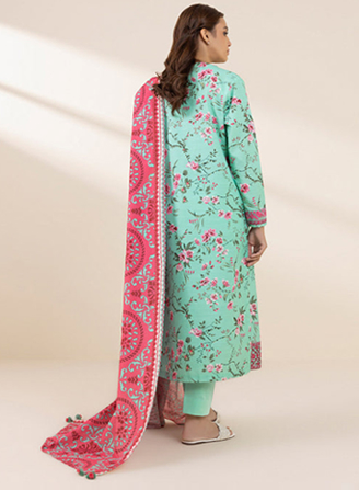 Sapphire Printed Lawn Three piece (unstitched)