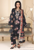 Shanaya Linen Three Piece (Unstitched)