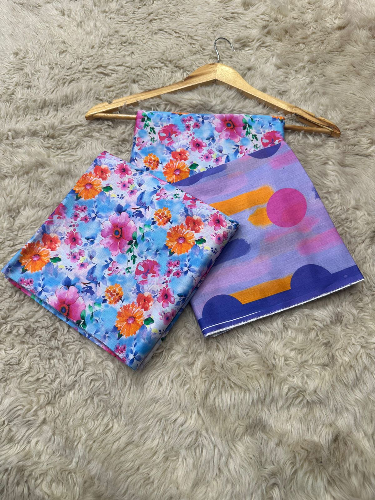 Saya Printed Lawn Three Piece (Unstitched)