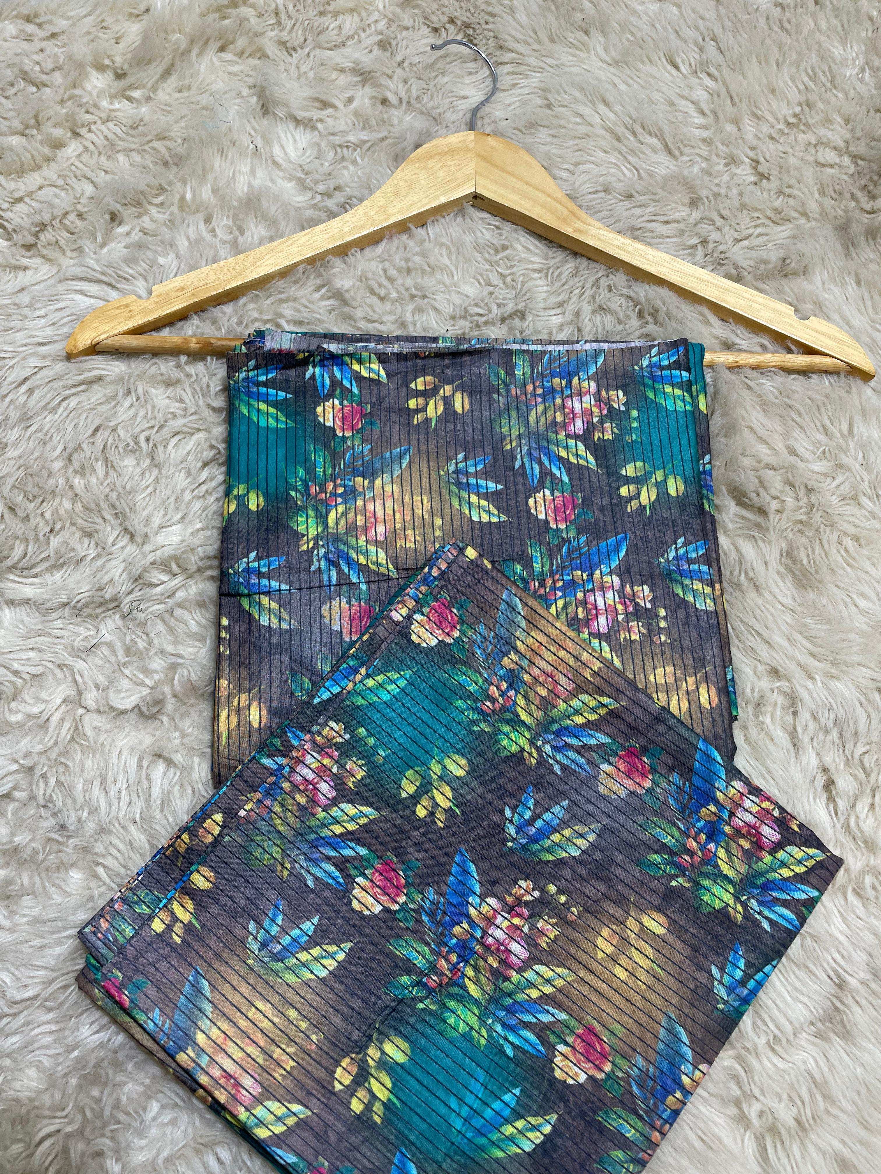 Nishat Printed Lawn 2pc (Unstitched)