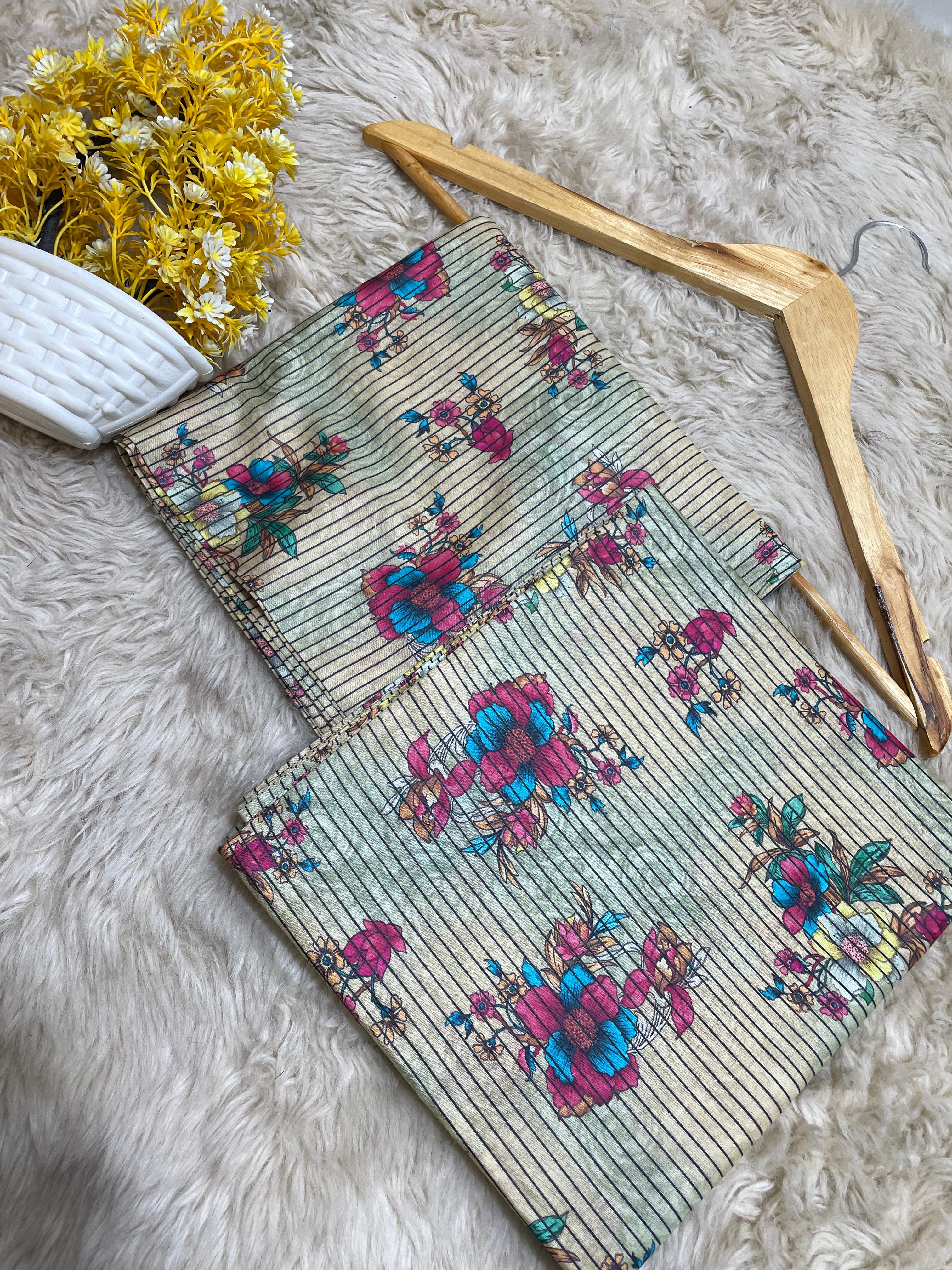 Nishat Printed Lawn 2pc (Unstitched)