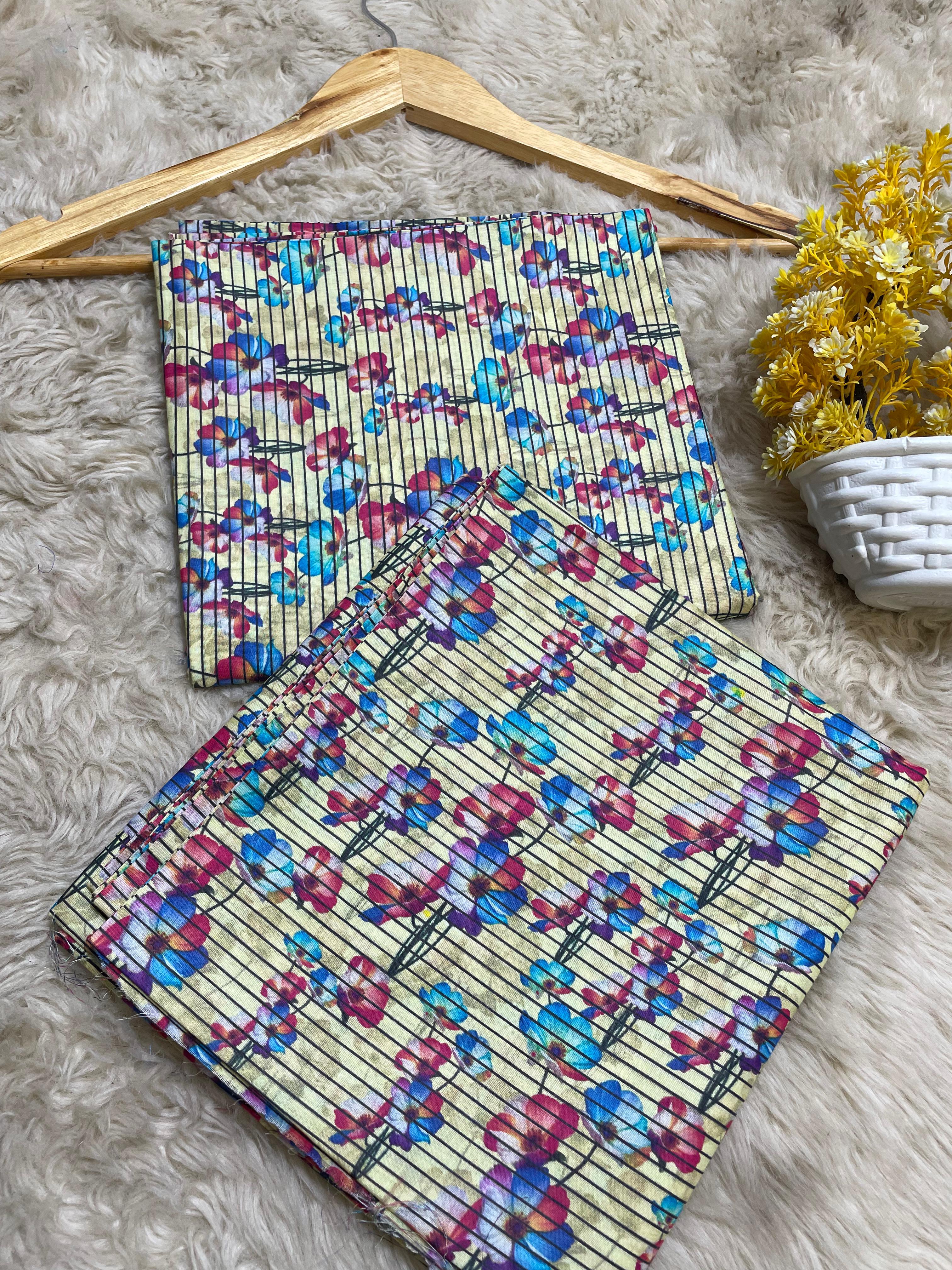 Nishat Printed Lawn 2pc (Unstitched)