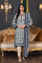 Ego Printed Lawn three piece (Unstitched)