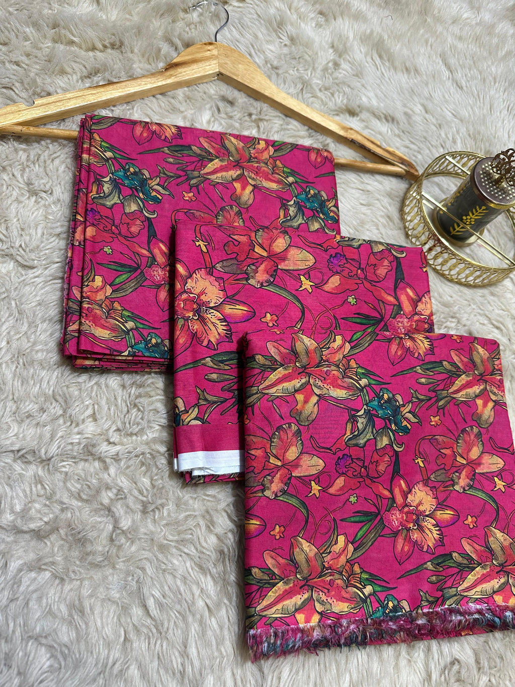 Ego Printed Lawn three piece (Unstitched)